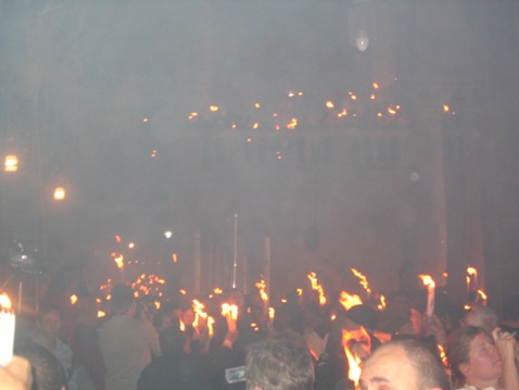  Holy Fire - Orthodox Pascha (Easter) Church of the Holy Sepulcher